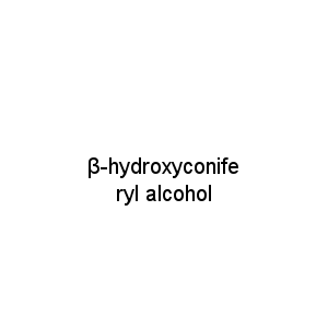 β-hydroxyconiferyl alcohol